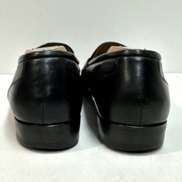 GOOD Cole Haan Pinch Penny Penny Loafer Black Made in Maine USA 10 Narrow - Picture 6 of 15